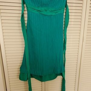 ❣️MOULINETTE SOEURS aquamarine strapless dress